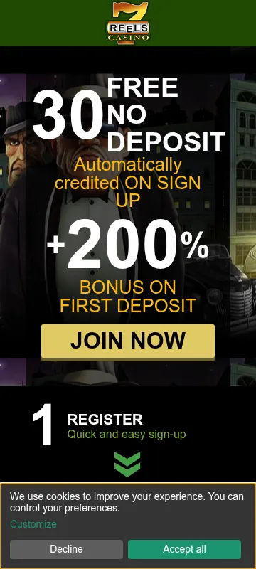 7Reels Casino mobile web platform for games, deposits and promotions